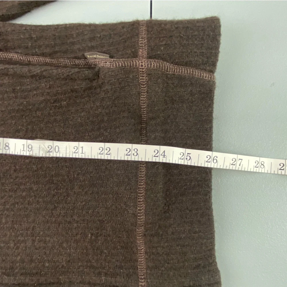 Royal Robbins Men's Wool blend jacket chocolate brown & black size  large